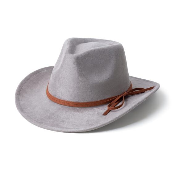 1761 Suede Cowboy Hat For Women And Men Classic Western Cowboy Hats With Wide main image 5